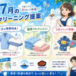7月クリーニング